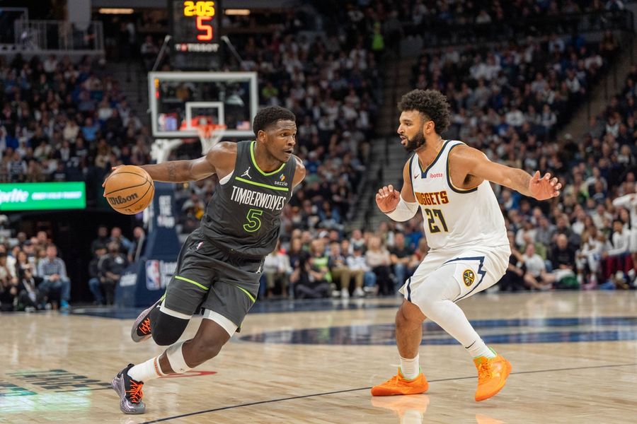 NBA: Denver Nuggets at Minnesota Timberwolves