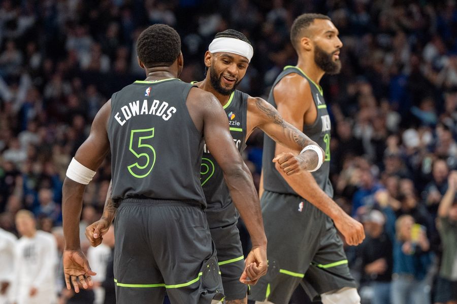 NBA: Denver Nuggets at Minnesota Timberwolves