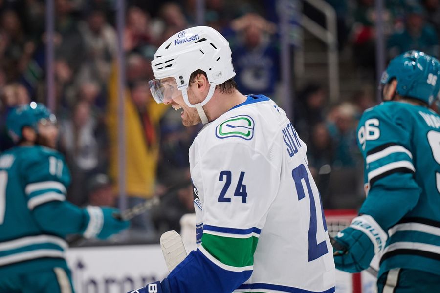 NHL: Vancouver Canucks at San Jose Sharks