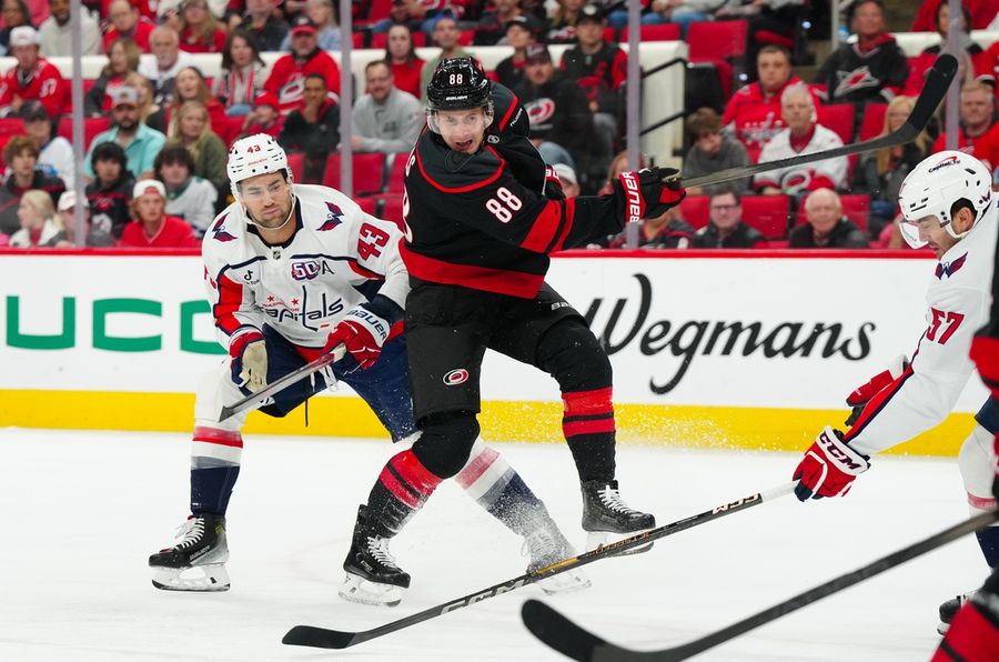 NHL: Washington Capitals at Carolina Hurricanes