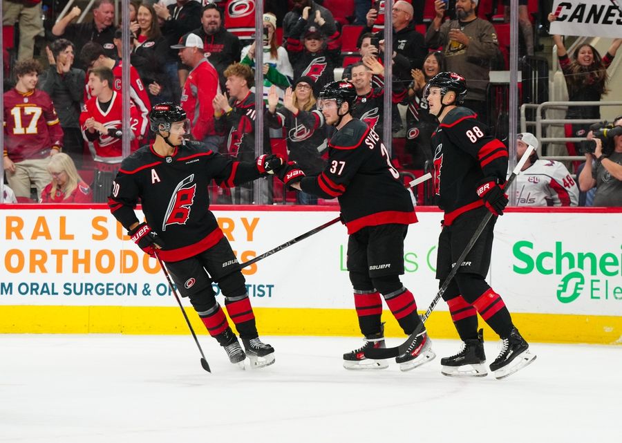 NHL: Washington Capitals at Carolina Hurricanes