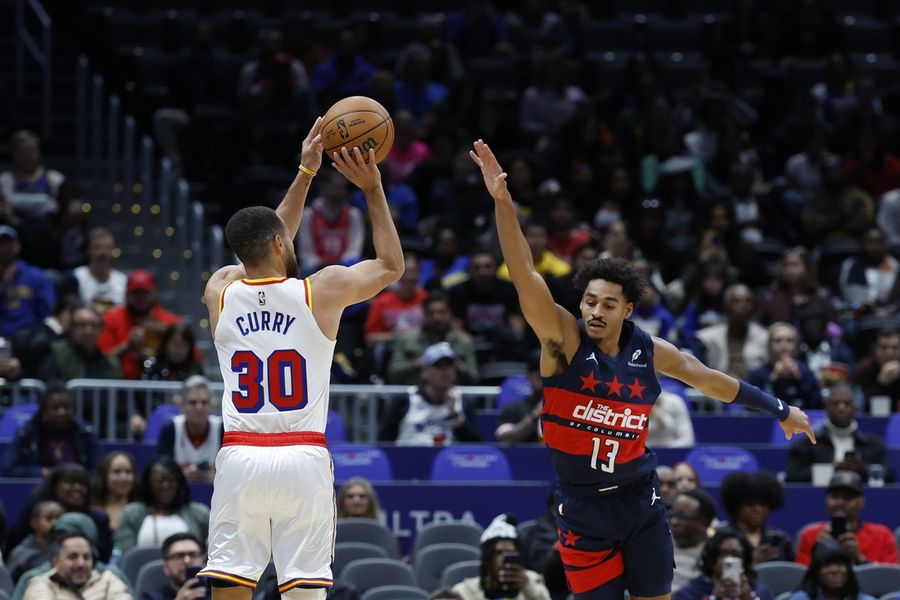 NBA: Golden State Warriors at Washington Wizards