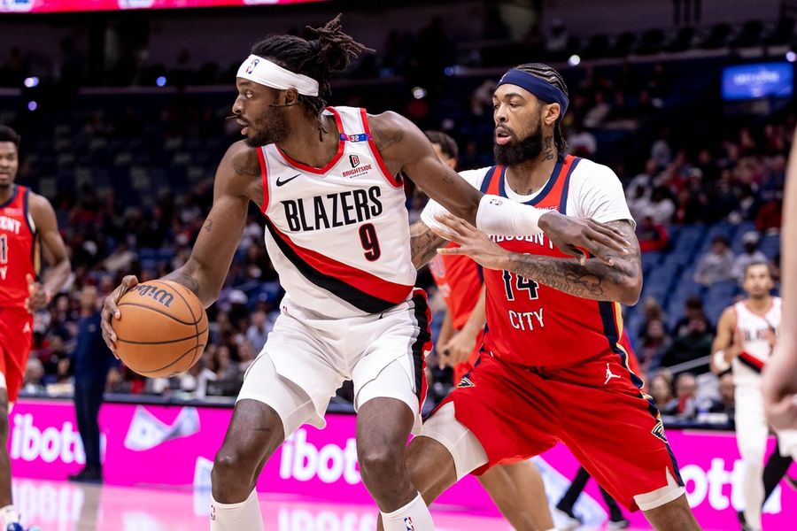 NBA: Portland Trail Blazers at New Orleans Pelicans