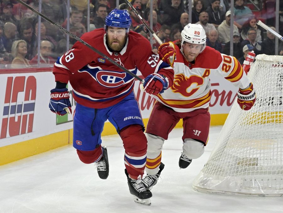 NHL: Calgary Flames at Montreal Canadiens