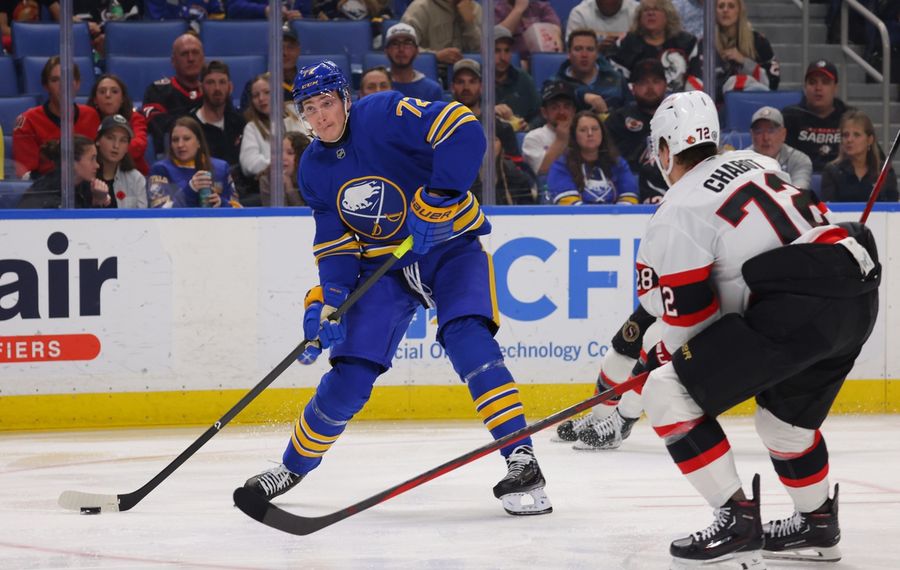 NHL: Ottawa Senators at Buffalo Sabres