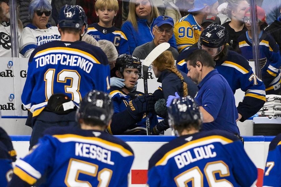NHL: Tampa Bay Lightning at St. Louis Blues