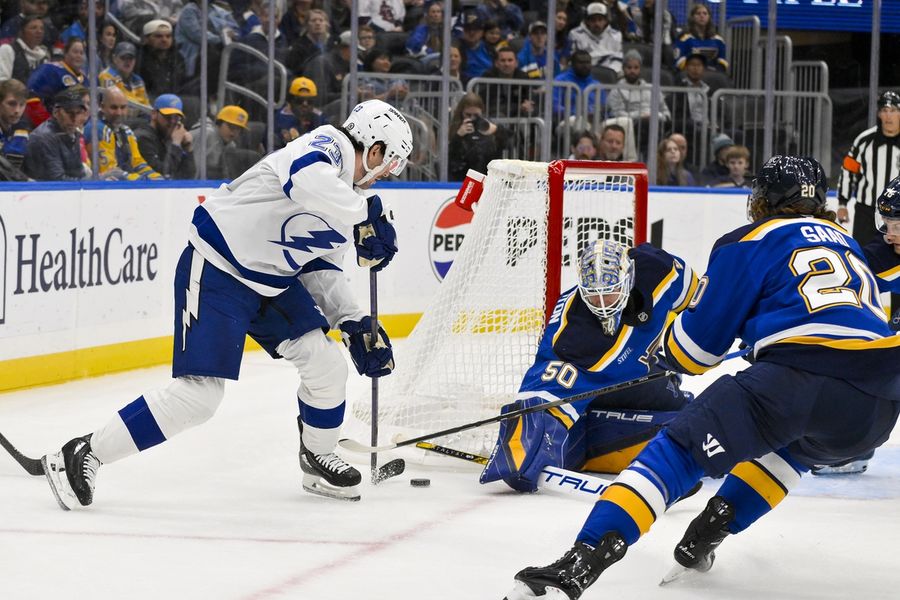 NHL: Tampa Bay Lightning at St. Louis Blues