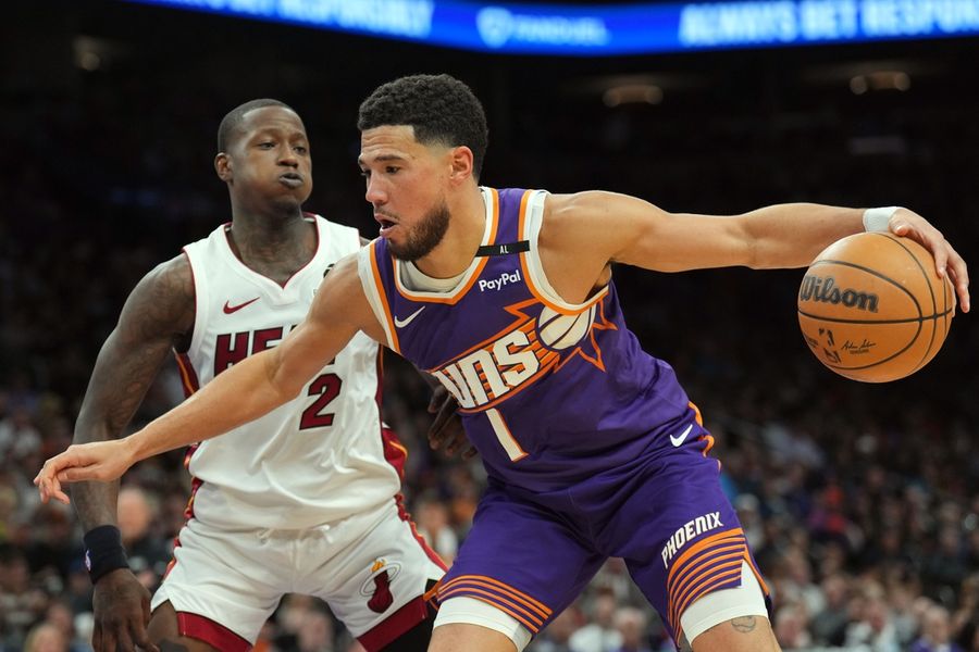 NBA: Miami Heat at Phoenix Suns