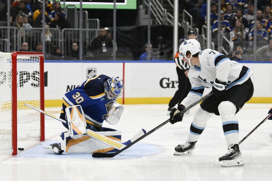 NHL: Utah at St. Louis Blues