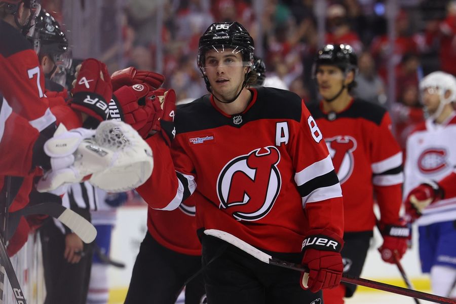 NHL: Montreal Canadiens at New Jersey Devils