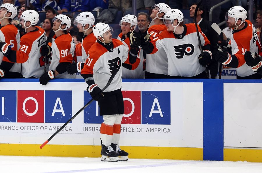 NHL: Philadelphia Flyers at Tampa Bay Lightning