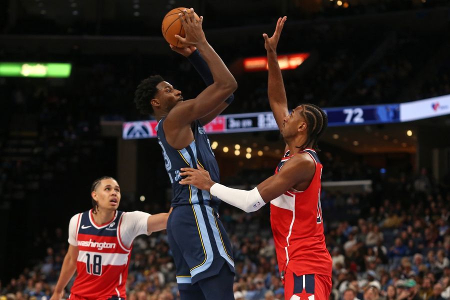 Jaren Jackson Jr.'s 39 points help Grizzles rout Wizards