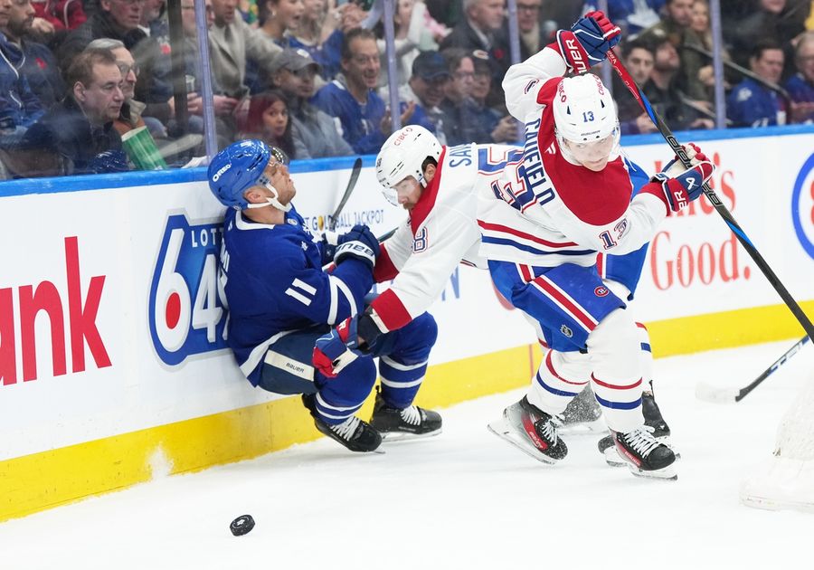 NHL: Montreal Canadiens at Toronto Maple Leafs