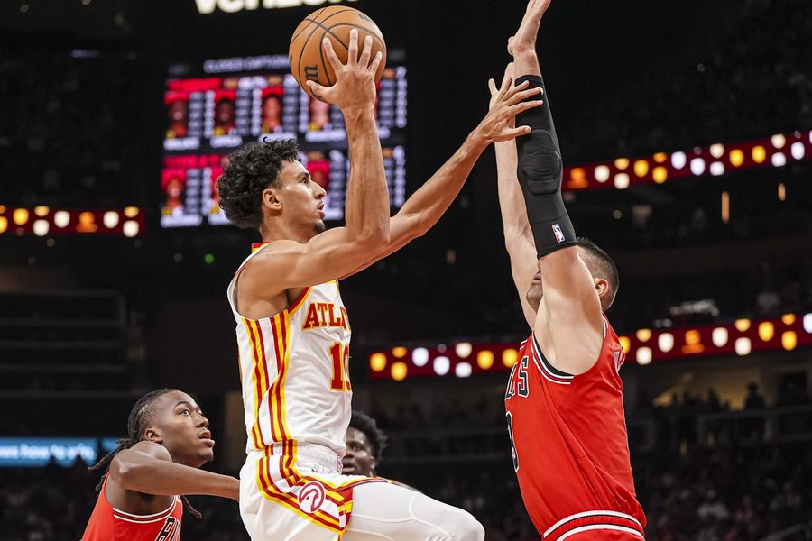 NBA: Chicago Bulls and Atlanta Hawks