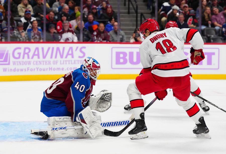 NHL: Carolina Hurricanes at Colorado Avalanche