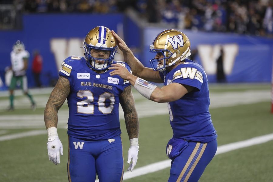 Blue Bombers hunting playoff spot in meeting with Elks
