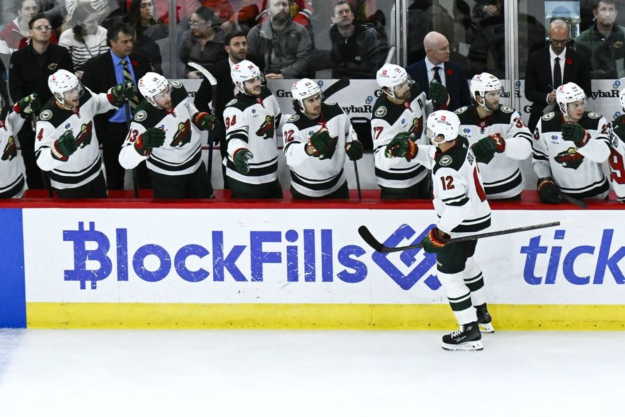 NHL: Minnesota Wild at Chicago Blackhawks