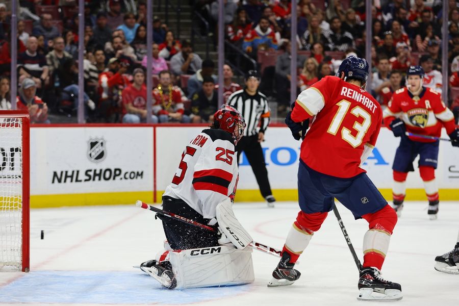 NHL: New Jersey Devils at Florida Panthers