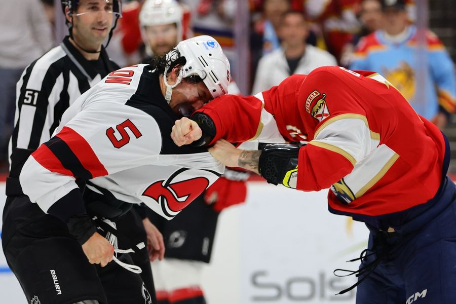 NHL: New Jersey Devils at Florida Panthers