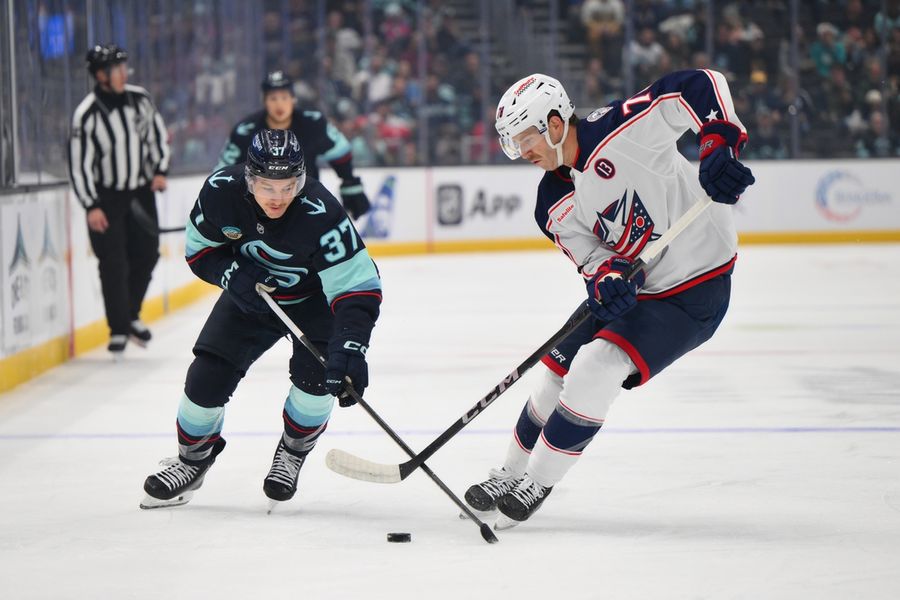 NHL: Columbus Blue Jackets at Seattle Kraken