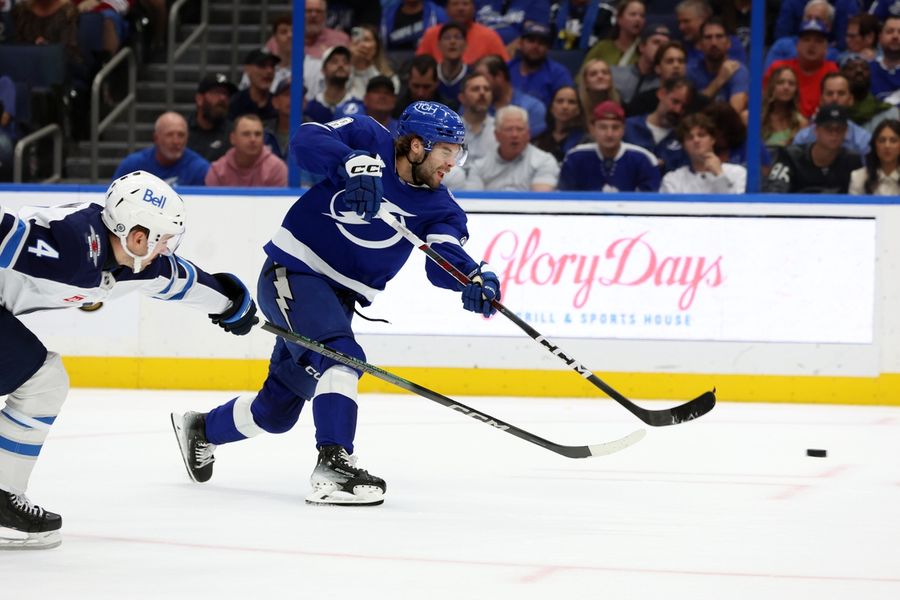 NHL: Winnipeg Jets at Tampa Bay Lightning