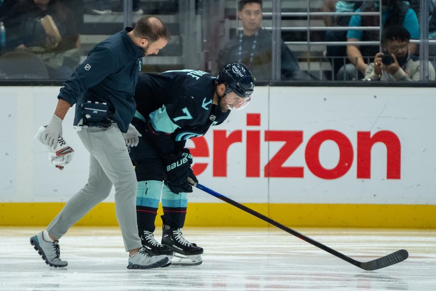 NHL: Chicago Blackhawks at Seattle Kraken