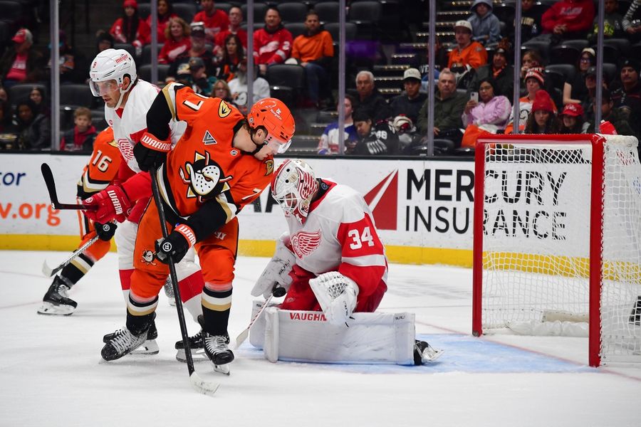 NHL: Detroit Red Wings at Anaheim Ducks