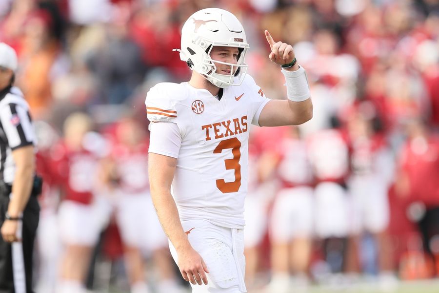 NCAA Football: Texas at Arkansas