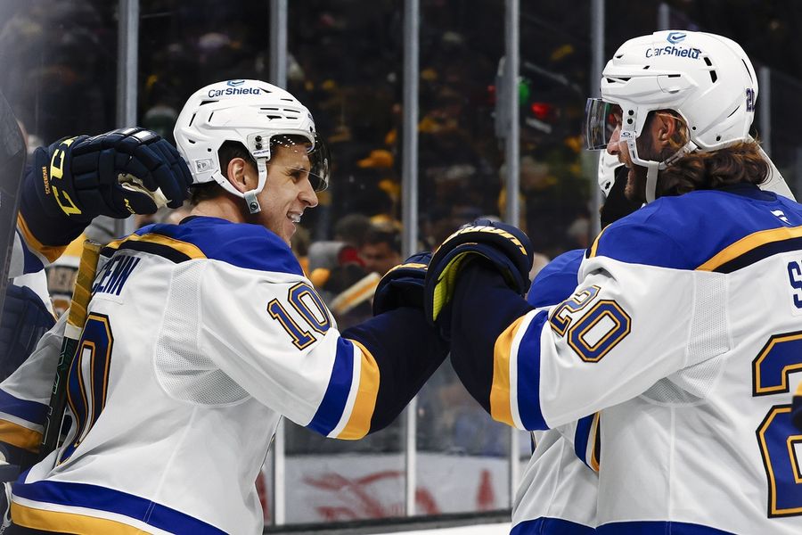 NHL: St. Louis Blues at Boston Bruins