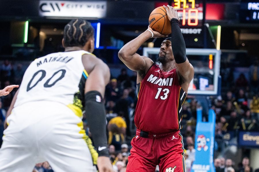 NBA: Miami Heat at Indiana Pacers