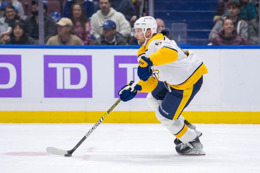NHL: Nashville Predators at Vancouver Canucks