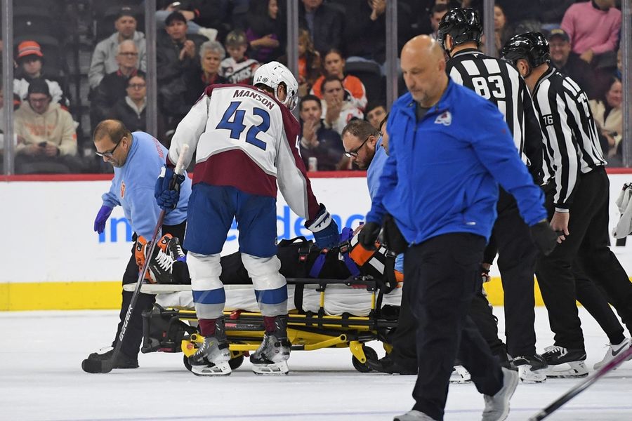 NHL: Colorado Avalanche at Philadelphia Flyers