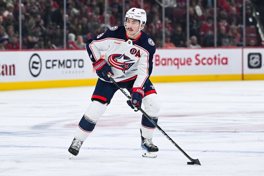 NHL: Columbus Blue Jackets at Montreal Canadiens