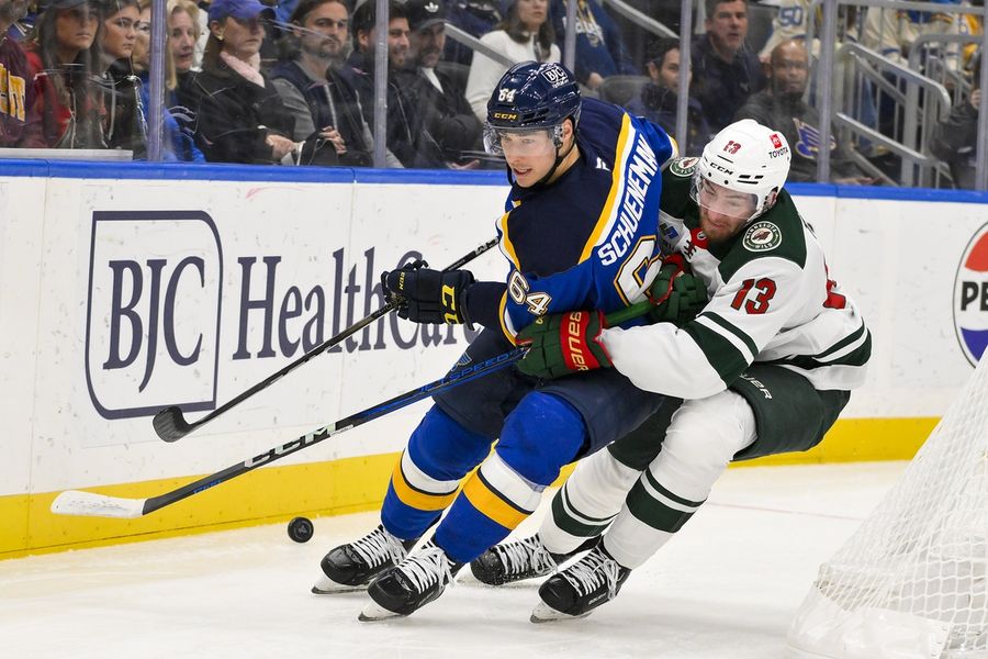 NHL: Minnesota Wild at St. Louis Blues