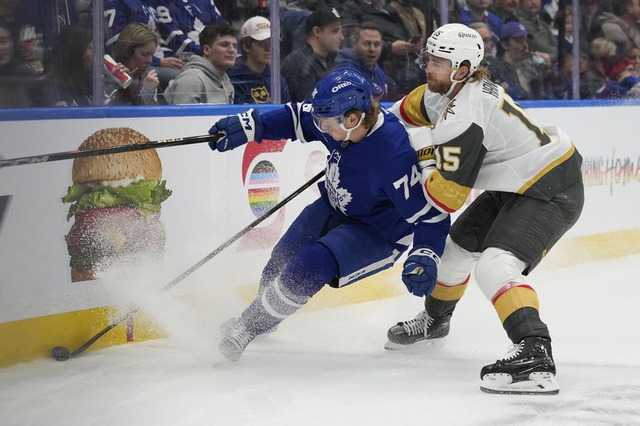 NHL: Vegas Golden Knights at Toronto Maple Leafs