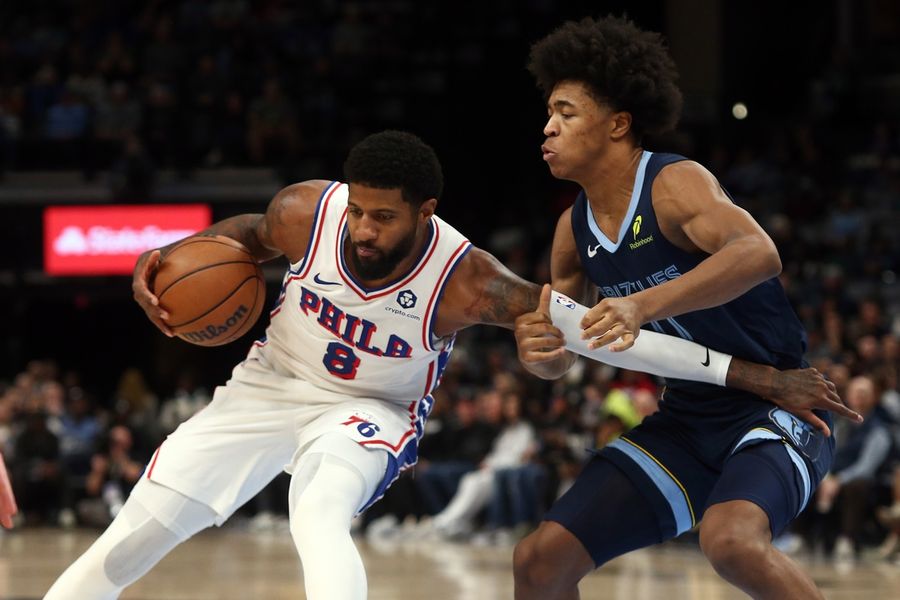 NBA: Philadelphia 76ers at Memphis Grizzlies