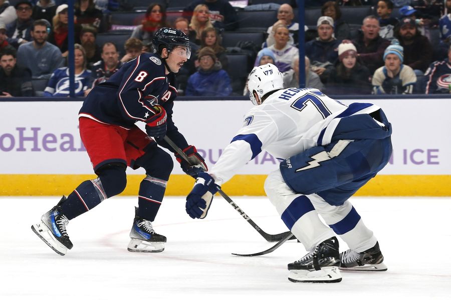 NHL: Tampa Bay Lightning at Columbus Blue Jackets