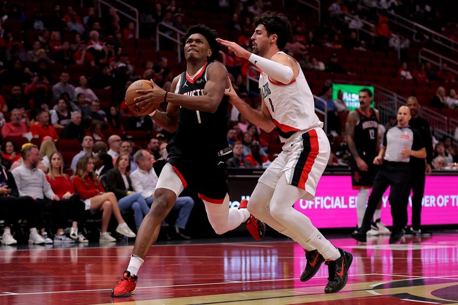 NBA: Portland Trail Blazers at Houston Rockets