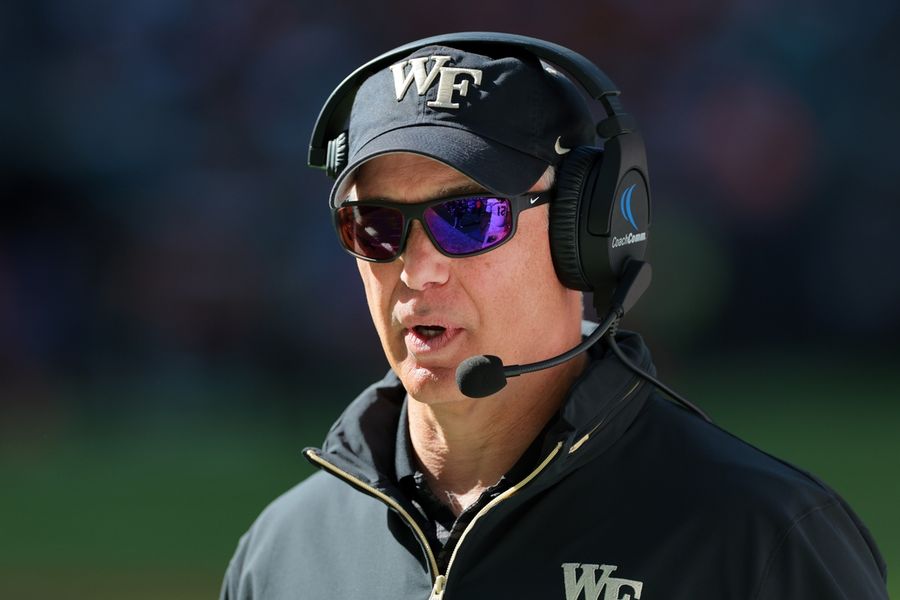Wake Forest coach Dave Clawson steps down