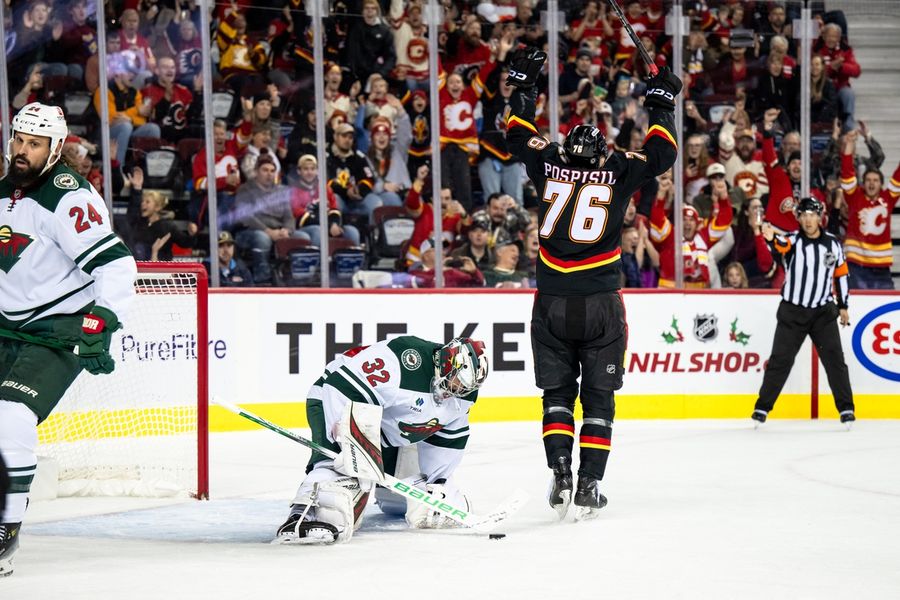 Rasmus Andersson's shootout goal lifts Flames over Wild
