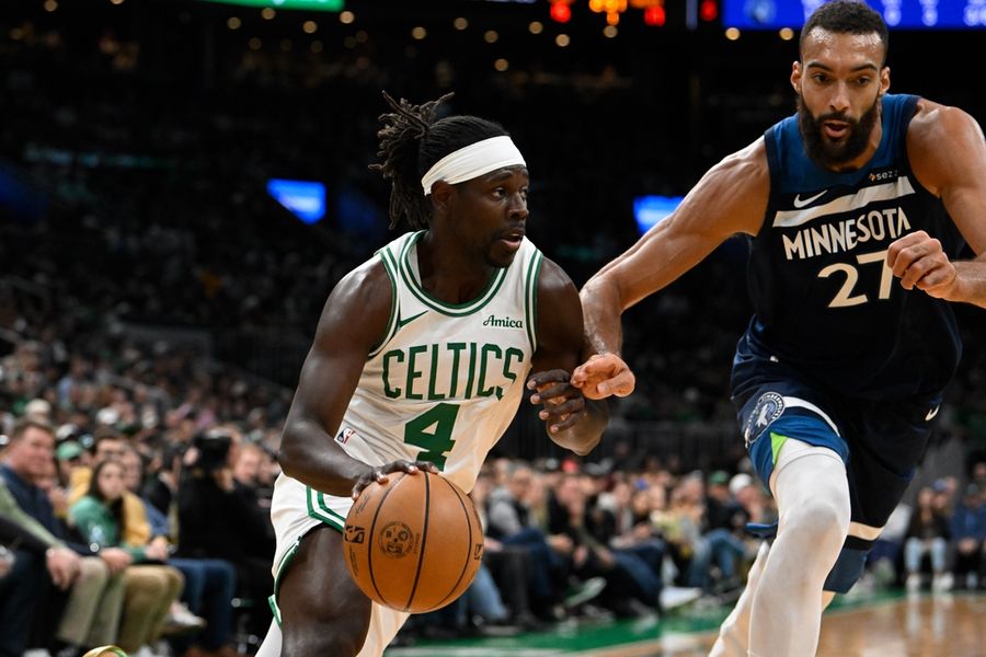 NBA: Minnesota Timberwolves at Boston Celtics