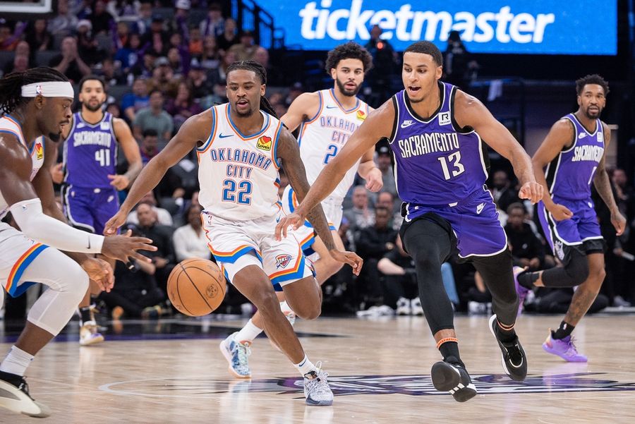 NBA: Oklahoma City Thunder at Sacramento Kings