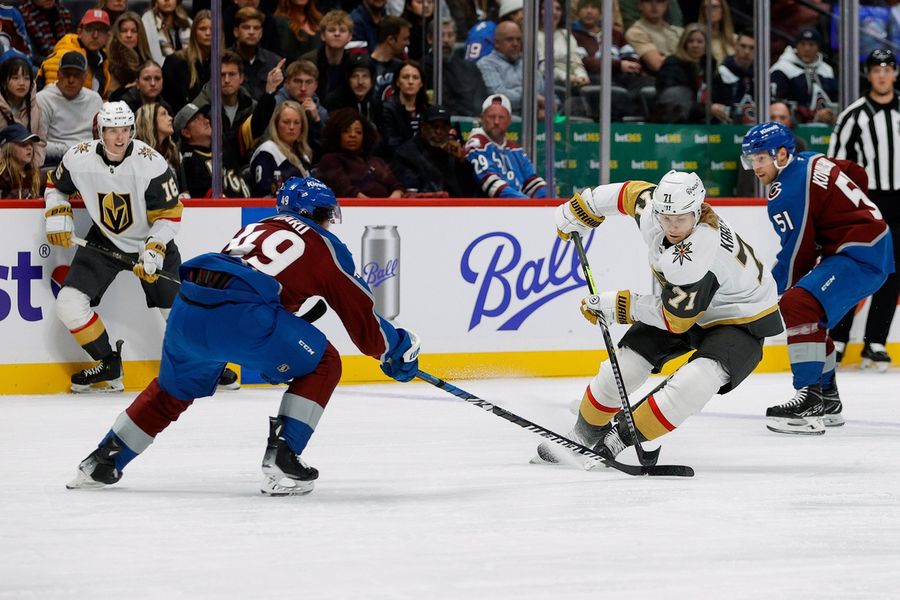 NHL: Vegas Golden Knights at Colorado Avalanche