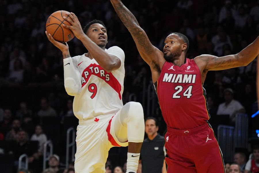 NBA: Toronto Raptors at Miami Heat