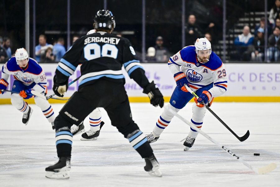 NHL: Edmonton Oilers at Utah