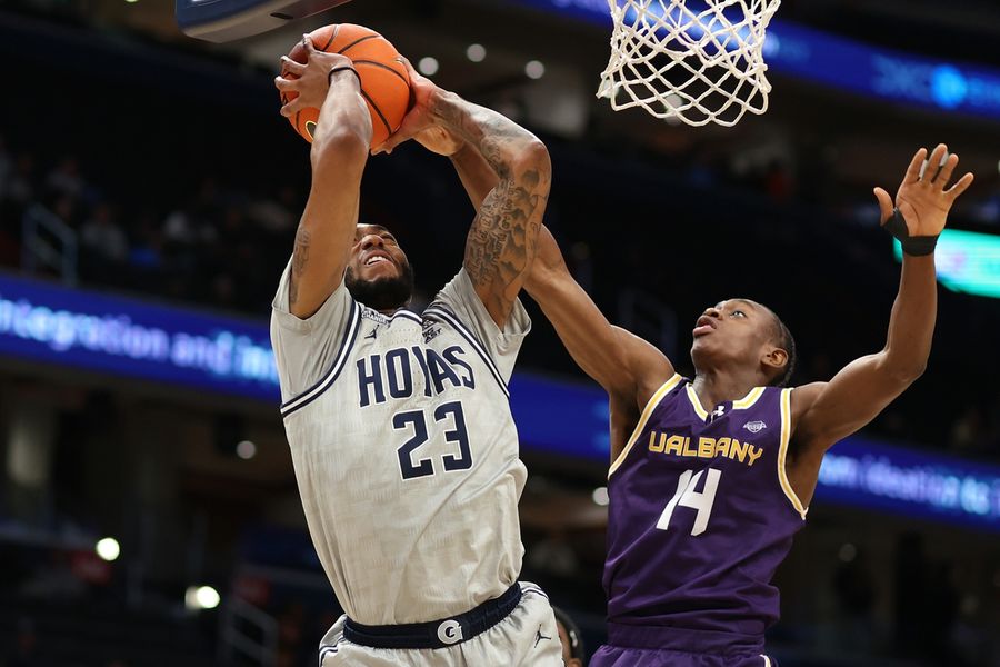 NCAA Basketball: Albany at Georgetown