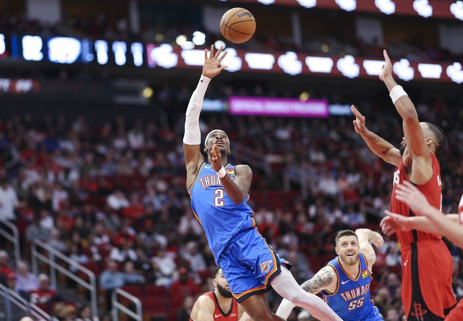 NBA: Oklahoma City Thunder at Houston Rockets