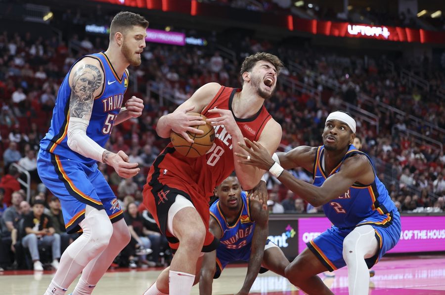 NBA: Oklahoma City Thunder at Houston Rockets