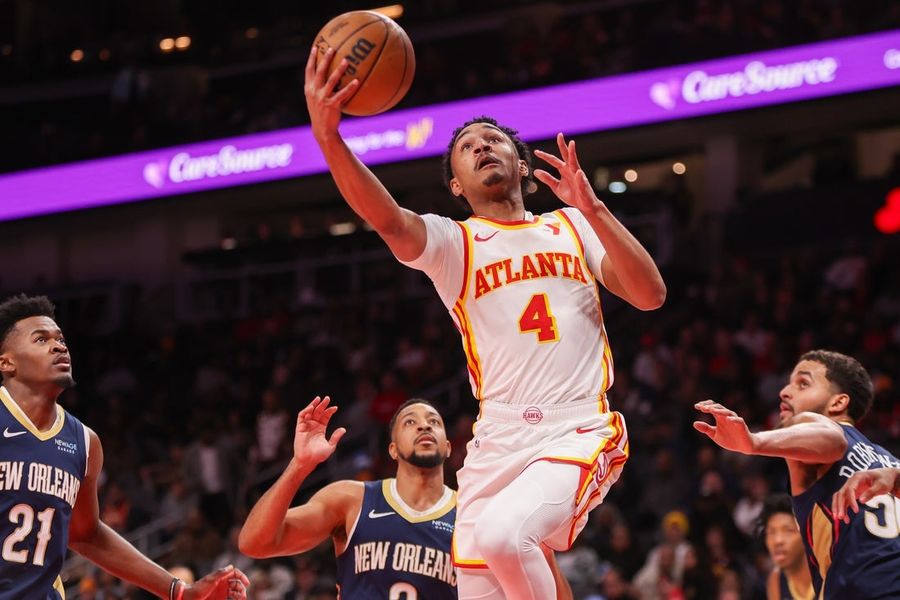 NBA: New Orleans Pelicans at Atlanta Hawks