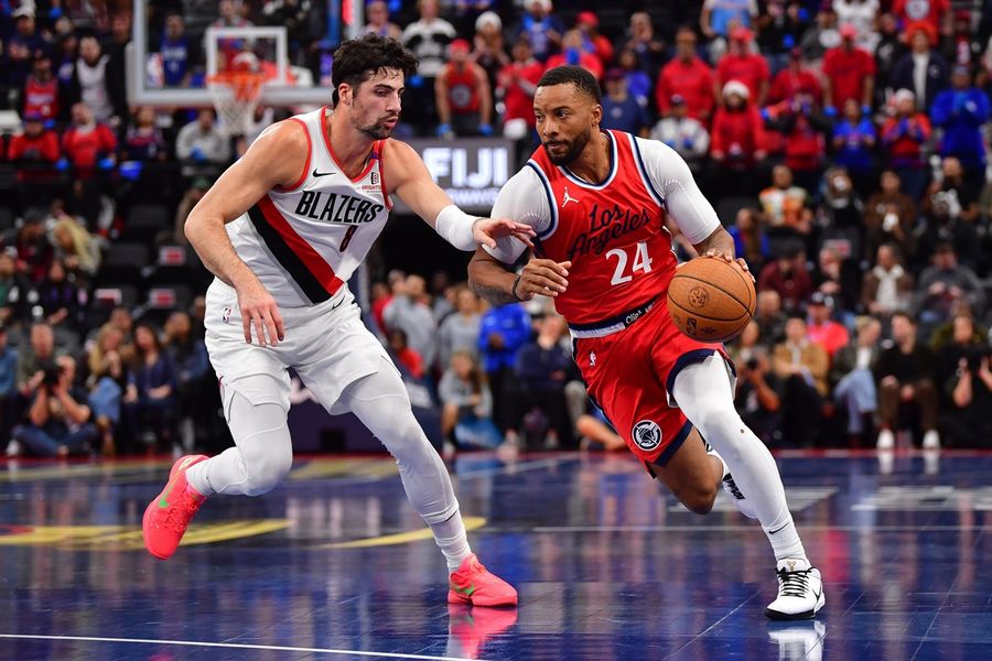 NBA: Portland Trail Blazers at Los Angeles Clippers